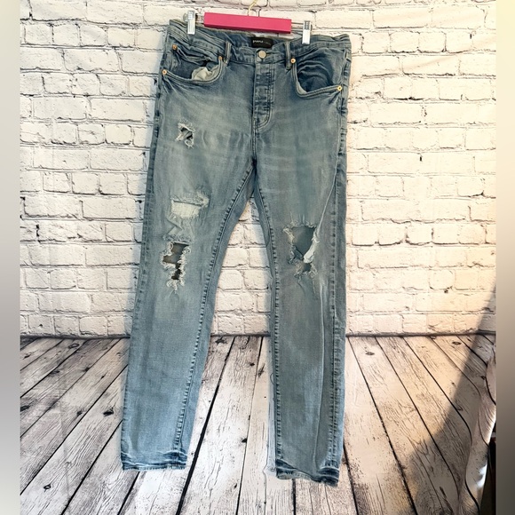 PURPLE JEANS. LDI. Size 36 - Picture 1 of 9